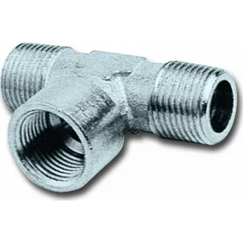 Příslušenství ke kompresoru GAV SPOJKA T díl 3/8" (vnější,vnitřní,vnější závit)