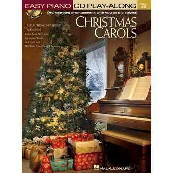 EASY PIANO 28 - CHRISTMAS CAROLS (Vánoční koledy) + CD