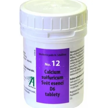 Přírodní produkt Calcium sulfuricum Svět esencí D6 400 tablet
