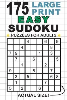 100 Large Print Easy 6x6 Sudoku Puzzles for Adults: Only One Puzzle Per  Page! (Pocket 6x9 Size) (Paperback)(Large Print) 