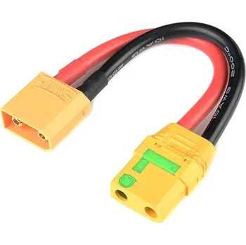 RC náhradní díl Revtec Prodlužovací kabel XT-90 Anti-Spark 10AWG 12cm