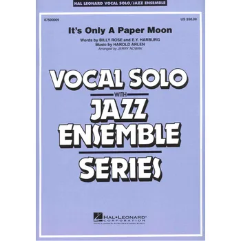It's Only a Paper Moon - Vocal Solo with Jazz Ensemble / partitura + party