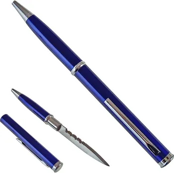 Gadget Chladné Zbraně Propiska s nožem "SPY NEEDLE BLUE" tmavě modrá