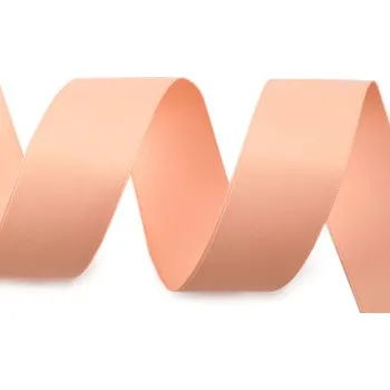 Stuha Stuha atlasová oboulící - lososová matná - 26 mm/ 3m