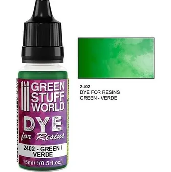 Green Stuff World: Dye for Resins - Green 15ml