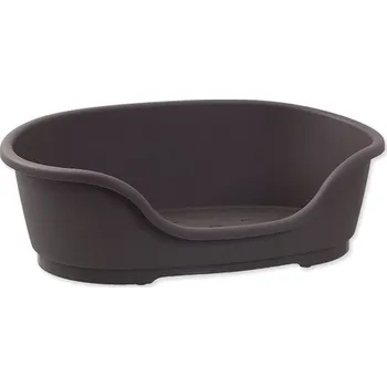 Dog Fantasy Pelíšek plastový 95 cm, bílý/čokoládový Pelíšek pro psa Dog Fantasy Pelíšek plastový 95 cm, bílý/čokoládový