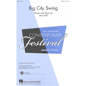 BIG CITY SWING / SATB* a klavír/akordy