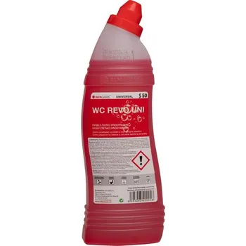 WC čistič AlfaClassic WC REVO UNI, 750 ml, červené, čisticí prostředek na toalety