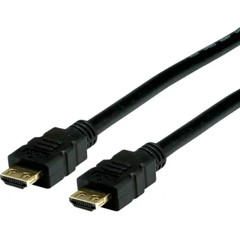 Audio kabel Value HDMI kabel Zástrčka HDMI-A, Zástrčka HDMI-A 1.00 m černá 11.99.5691 4K UHD HDMI kabel