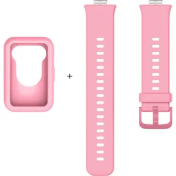 Příslušenství k chytrým hodinkám Luxusní Set Na Hodinky Pro Huawei Watch Fit Barva: Tmavě Růžová