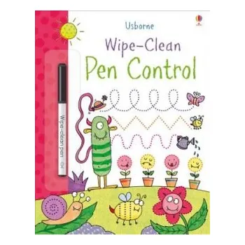 První čtění Wipe-clean Pen Control - Wood, Hannah