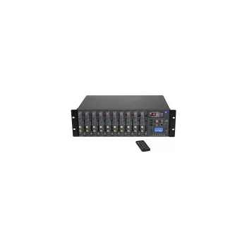 Mixážní pult Omnitronic RM-1422FXA USB Rack Power Mixer