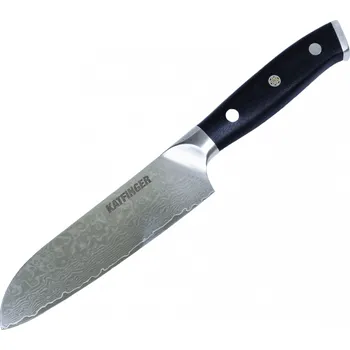 Kuchyňský nůž KATFINGER | Damaškový nůž Santoku 5" (12,5cm) | KF108
