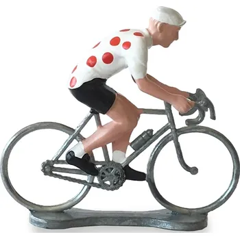 Figurka Bernard & Eddy Red dots sit cyclist