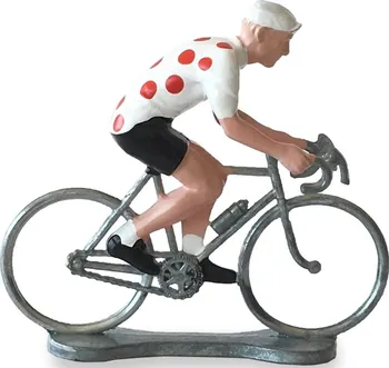 Figurka Bernard & Eddy Red dots sit cyclist
