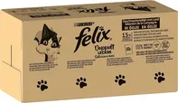 Purina Felix Fantastic Adult kapsička hovězí/kuřecí/tuňák/losos