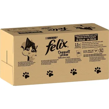 Purina Felix Fantastic Adult kapsička hovězí/kuřecí/tuňák/losos, 120x 85 g