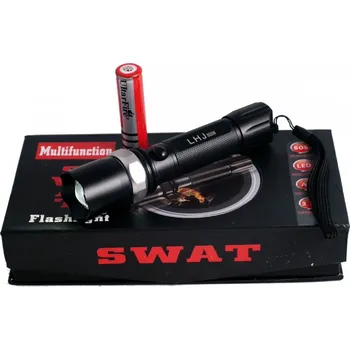 TIP! Multifunkční policejní baterka SWAT - dosvit až 200 metrů!