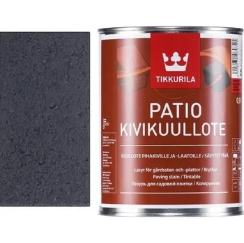 Mořidlo Tikkurila PATIO STONESTAIN KIVIKUULLOTE (Mořidlo na dlažbu) EK04 Velikost balení: 0,9l + dárek k objednávce nad 1000Kč