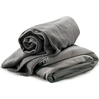 deka Luxusní deka VELVET 150 x 200cm - šedá