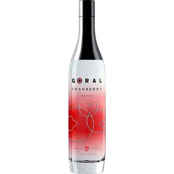 Vodka Goral Master Cranberry 40% 0,7 l