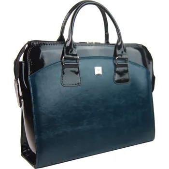 Dámská kabelka/kufřík pro notebook BA3004 - petrolejová