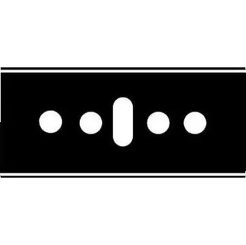 Pracovní nůž Průmyslová čepel nerezová dvoubřitá, Martor