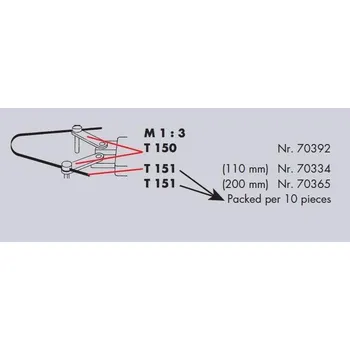 Pracovní nůž Thermo čepel-planžeta T151