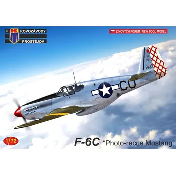 Plastikový model Kovozávody 1/72 F-6C 'Photo-recce Mustang' (3x camo)