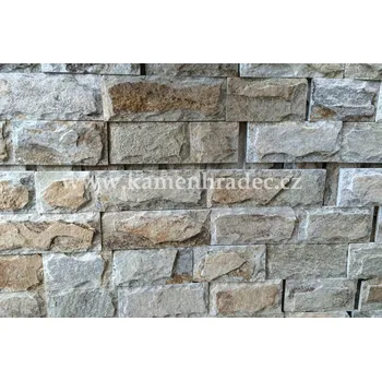 Obklad Formátovaný obklad s osekanými hranami - ocelová 10 m² 25 cm