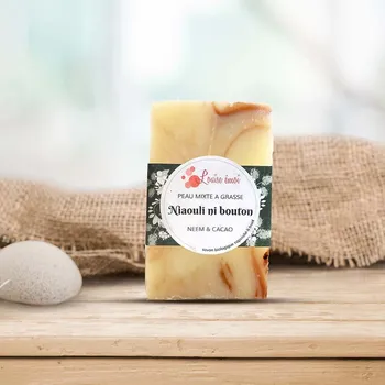 Mýdlo Louise émoi bio mýdlo s nimbovým olejem Spot-free Niaouli 100 g