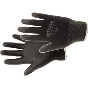 Pracovní rukavice BOUNCING BLACK rukavicenylonové PU černá 11
