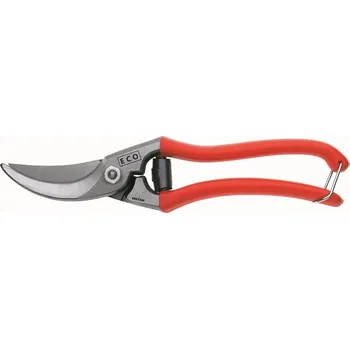 Krejčovské nůžky Zahradní nůžky zahnuté-pogum.rukojeť (červená); Kretzer Solingen ECO