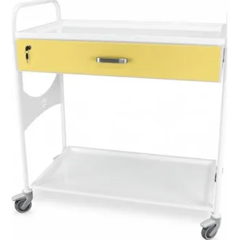VÍCEÚČELOVÝ LÉKAŘSKÝ VOZÍK JUVW2 Barva: Žlutá
