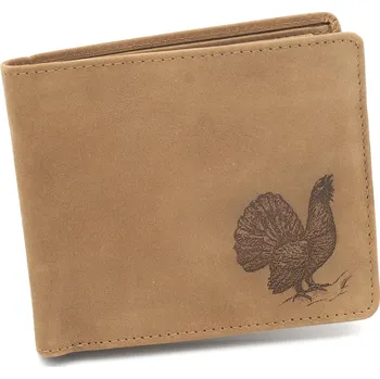 Peněženka Kožená peněženka TETRAO tetřev ležatá