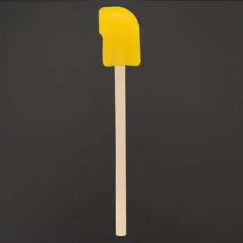 Obracečka AMADEA Dřevěná stěrka na těsto, masivní dřevo, 30 cm