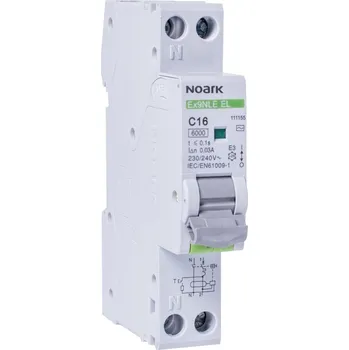 Proudový chránič Jednomodulový Elektronický proud. chránič s nadpr. ochr., Icn=6kA, 1+Npól, char. B, In=10A, I?n=