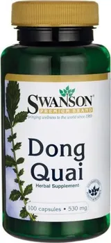 Přírodní produkt Swanson Dong Quai 530 mg 100 cps.