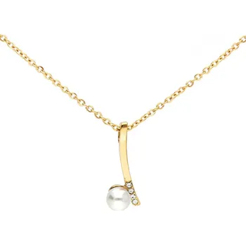 Souprava šperků MPM Ocelový náhrdelník z chirurgické oceli Necklace 8000, Gold