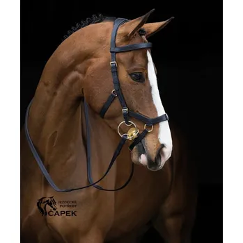 Uzdečka Horseware -RAMBO MICKLEM MULTI- - Hnědá - Pony