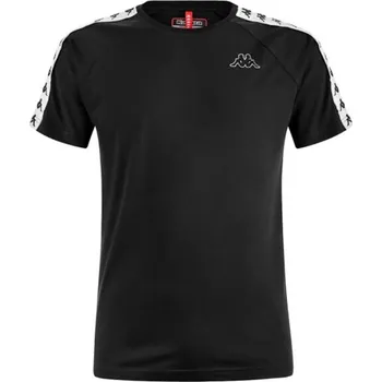 Kappa Pánské Tričko Kappa Noen Slim Black