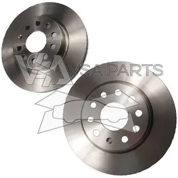 Pilový kotouč TOPRAN Brzdový kotouč přední (pár) 280x22 mm - Topran