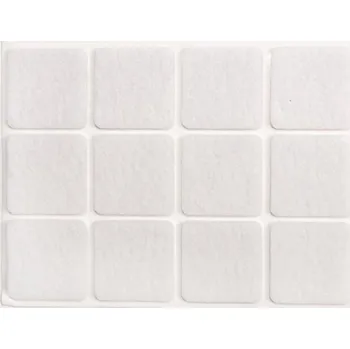 podložka Podložka samolepící 28 x 28 mm, 12 ks, plstěná