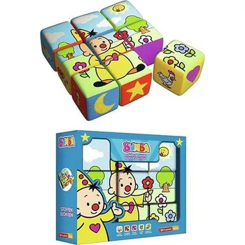 Hračka pro nejmenší STUDIO 100 TEXTILNÍ PUZZLE PRO NEJMENŠÍ 9KS