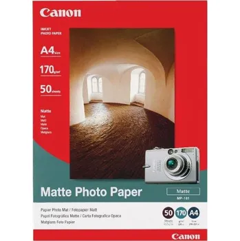 Fotopapír Canon Matte Photo Paper, matný, bílý, A4/170g, 50 ks