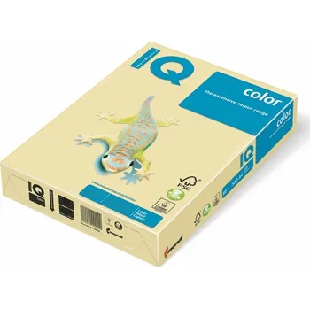 Barevný papír IQ color, A4/120g, 23/světle žlutá