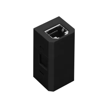 Elektrická zásuvka Modul RJ45 černý pro vestavnou zásuvkou lištu KZAS 00035 (indukční bezdrátová nabíječka)