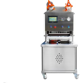 Vakuovačka Poloautomatická balička hotových jídel do dvoudílných misek 227x178mm s ochrannou atmosférou