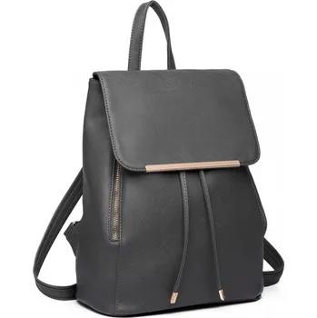 Městský batoh Tmavě šedý stylový dámský módní batoh Frell