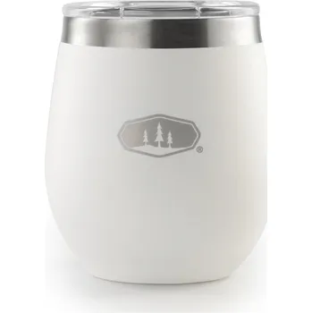 Kempingové nádobí Párty sklenice GSI Outdoors Glacier Stainless Glass, Barva White (Bílá)